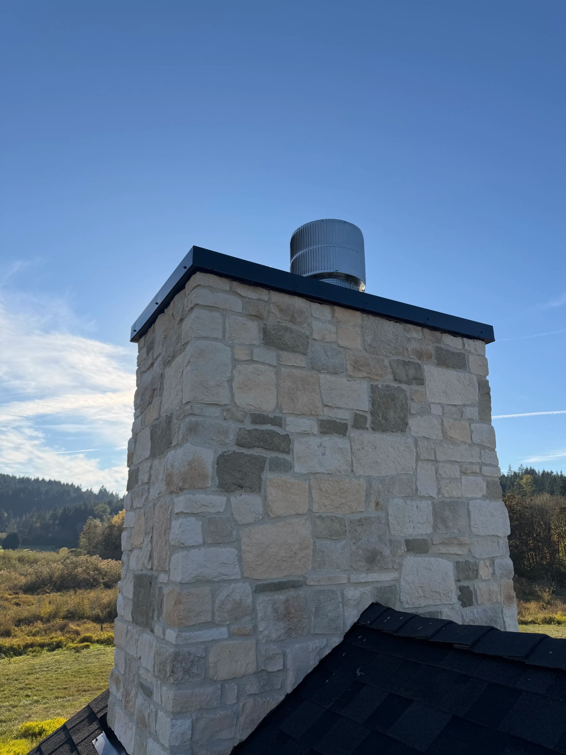 Gallery photos for Custom Chimney Chase Cap Installation in Battle Ground: Image #2