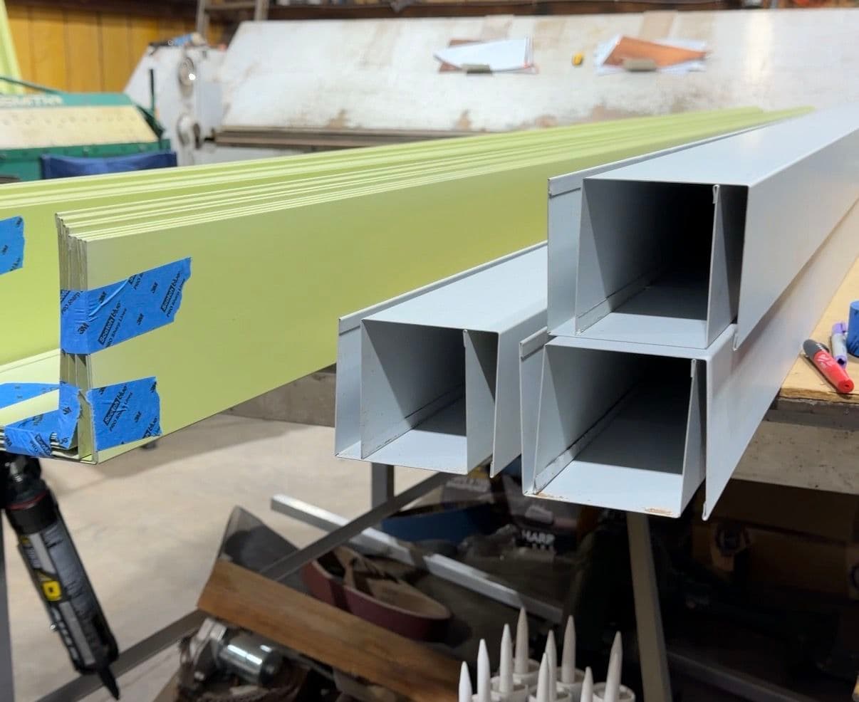 Gallery photos for Custom Flashings and Drip Edge Fabricated Right in Our Shop: Image #1