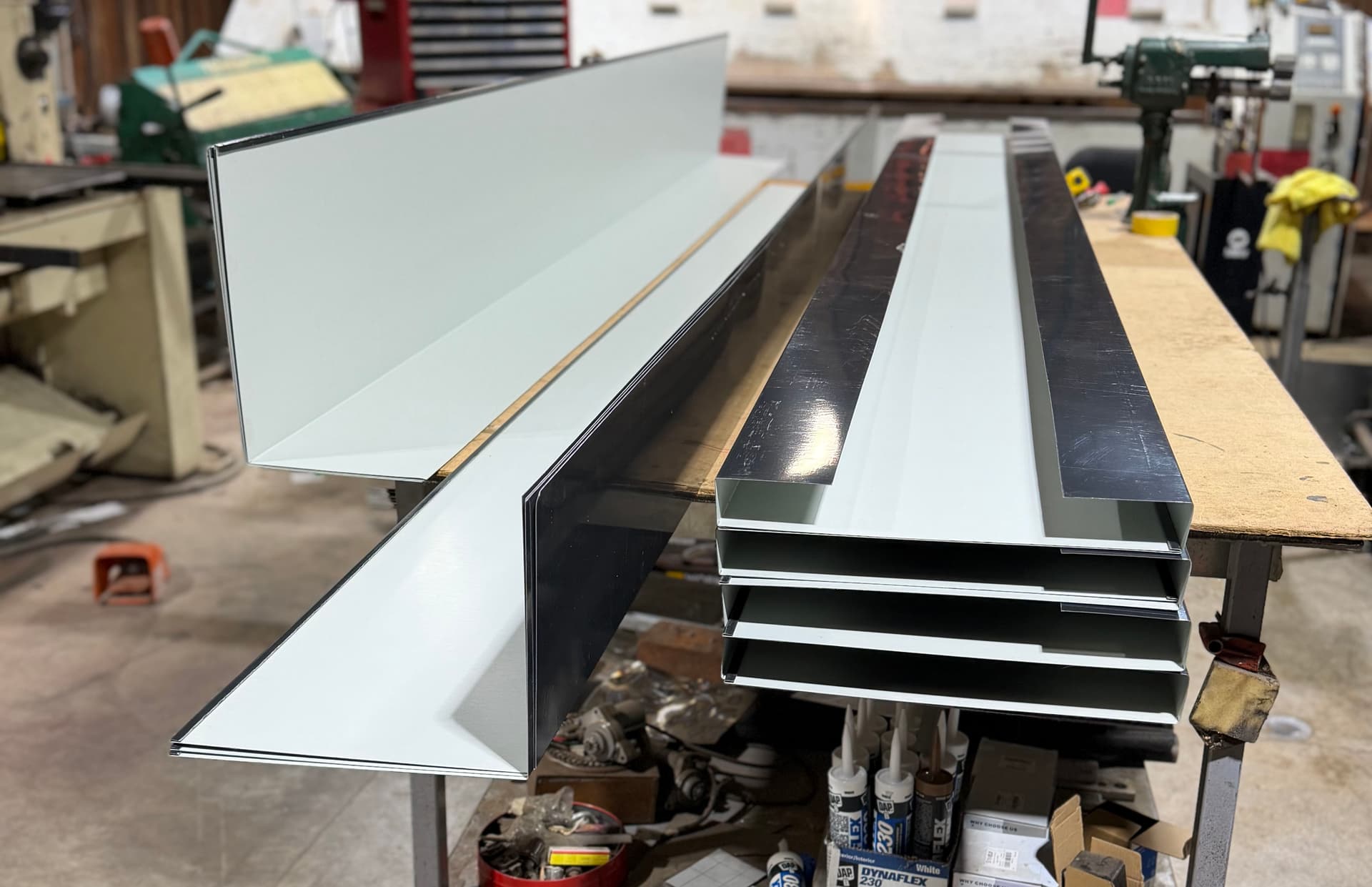 Gallery photos for Custom Flashing Fabricated In-Shop to Exact Specs: Image #1