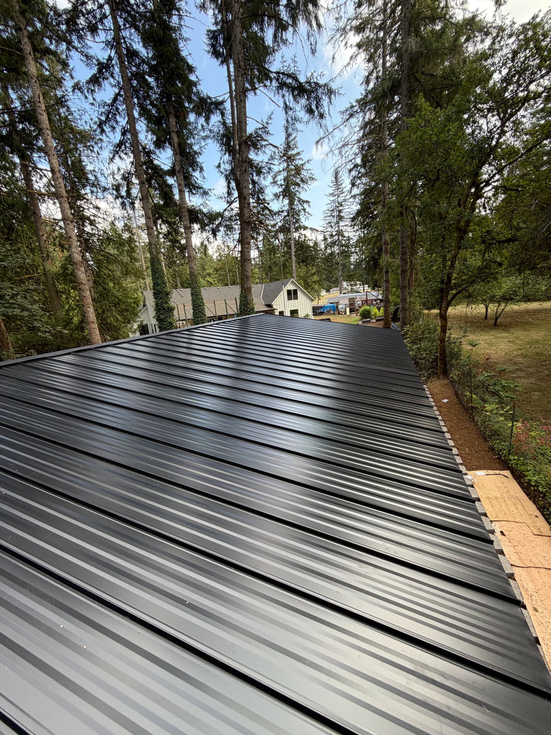 Standing Seam Metal Roof Install in Oregon City image