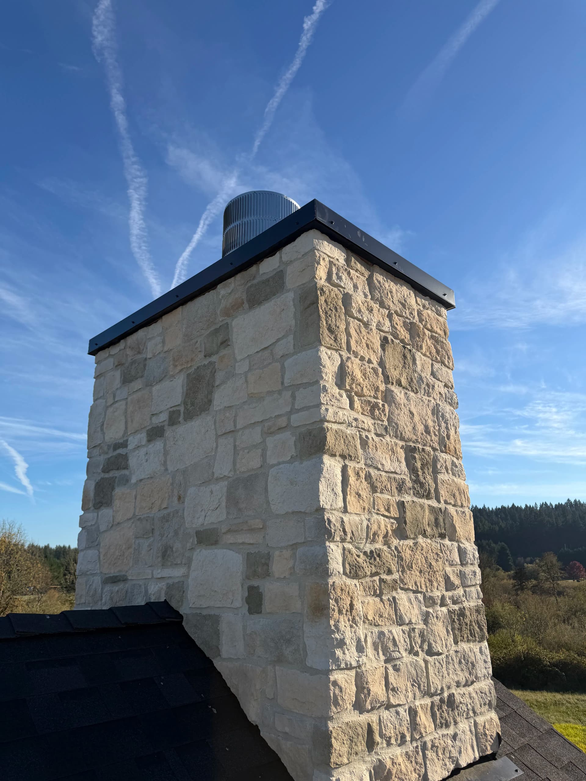 Gallery photos for Custom Chimney Chase Cap Installation in Battle Ground: Image #3