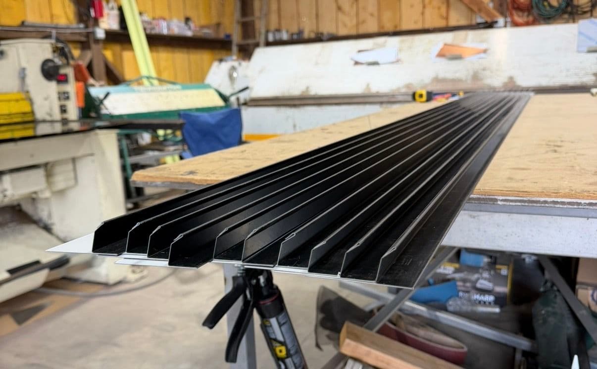 Custom Flashings and Drip Edge Fabricated Right in Our Shop image