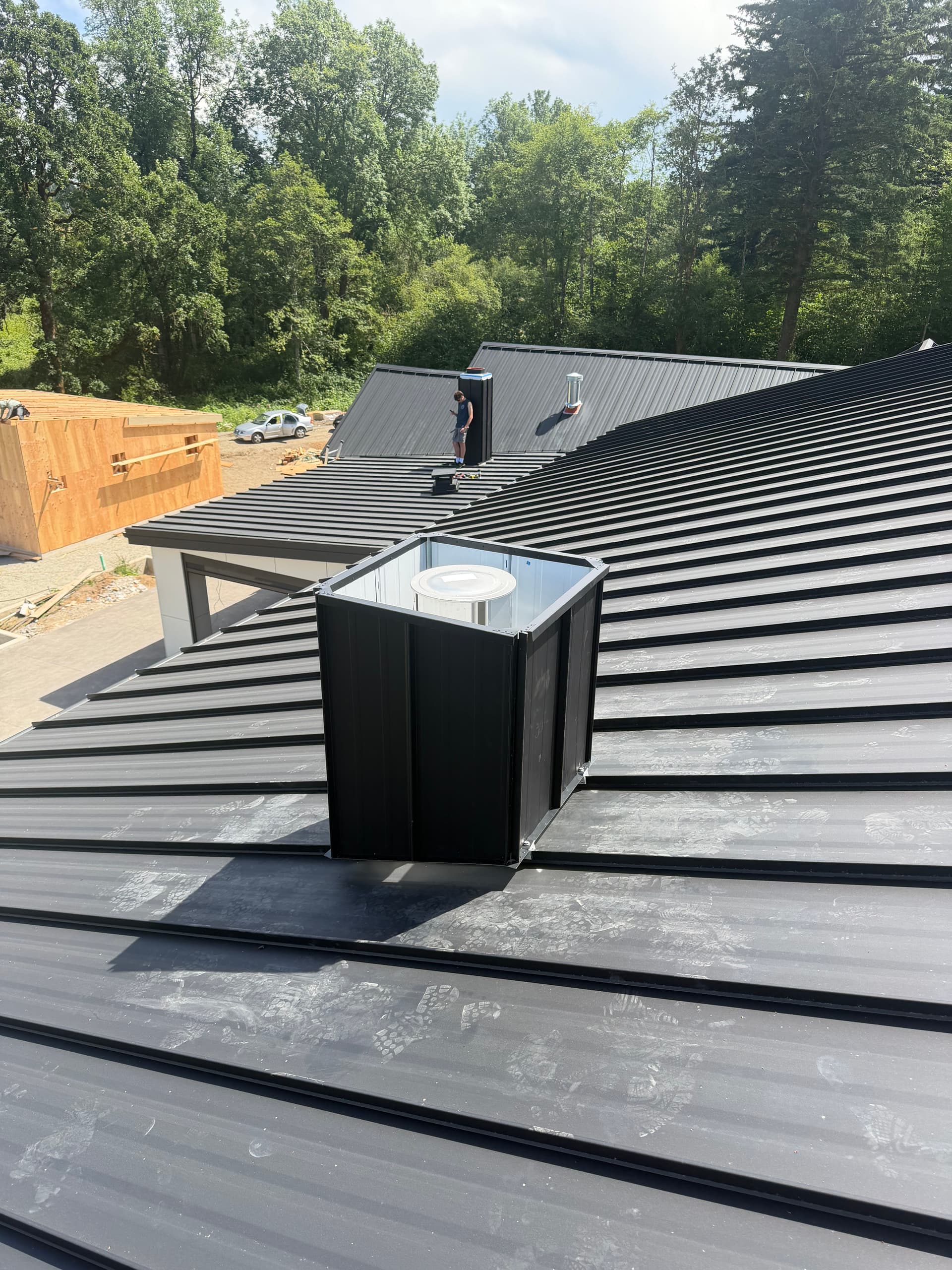 Gallery photos for Custom Chimney Cap and Cladding Installation in Camas WA: Image #2