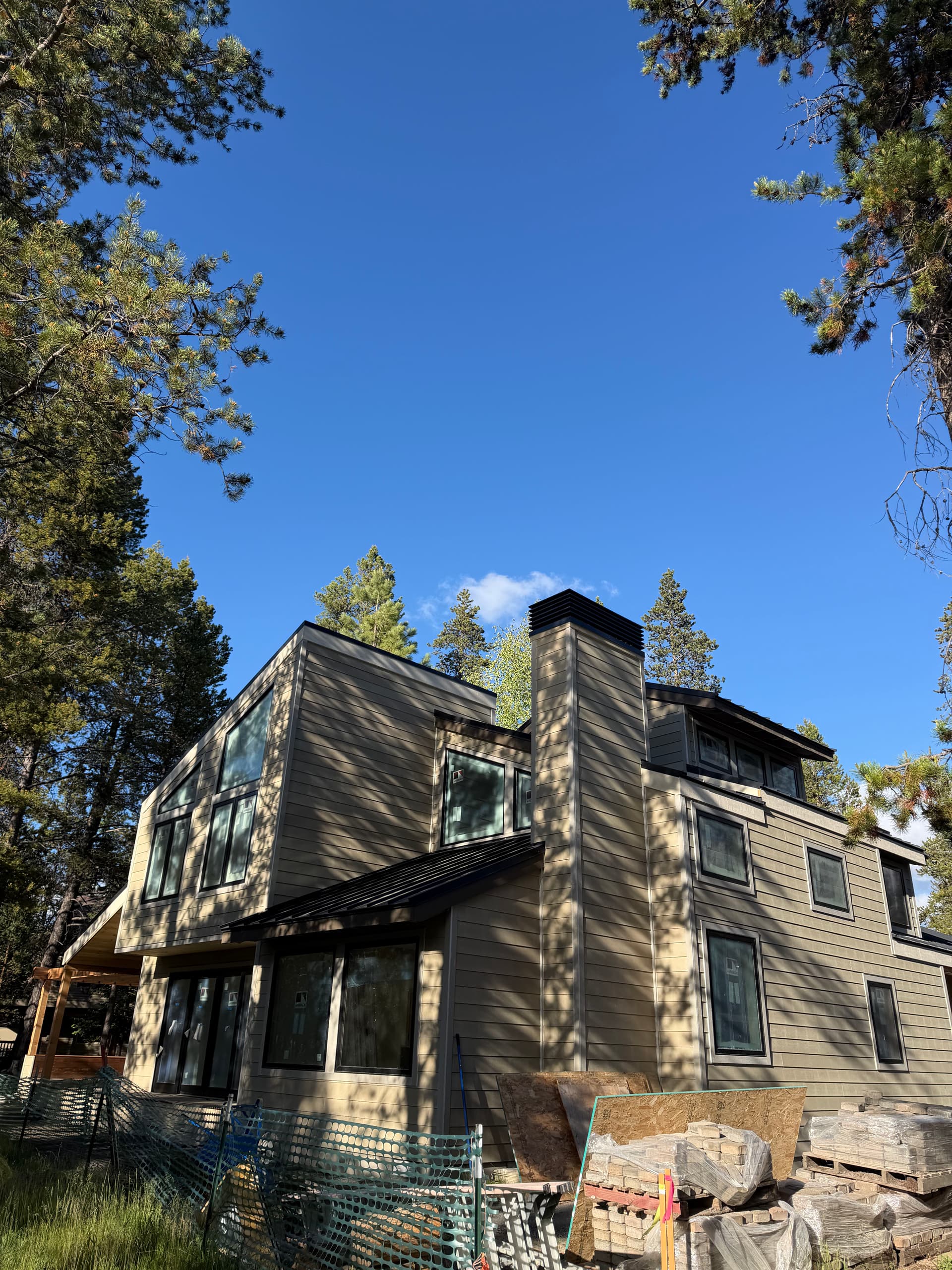 Gallery photos for Custom Blade-Style Chimney Cap Installation in Sunriver Oregon: Image #3